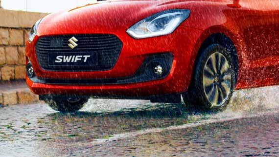 Nya Swift går att få med AllGrip Auto, Suzukis