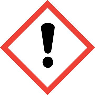2.1.3 Övrig information: H319: Orsakar allvarlig ögonirritation För full information se SEKTION 16. 2.