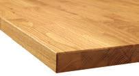 48 1395:- SKOGARP bänkskiva, stavlimmad massiv ek D45,1-63,5, H4 cm, pris