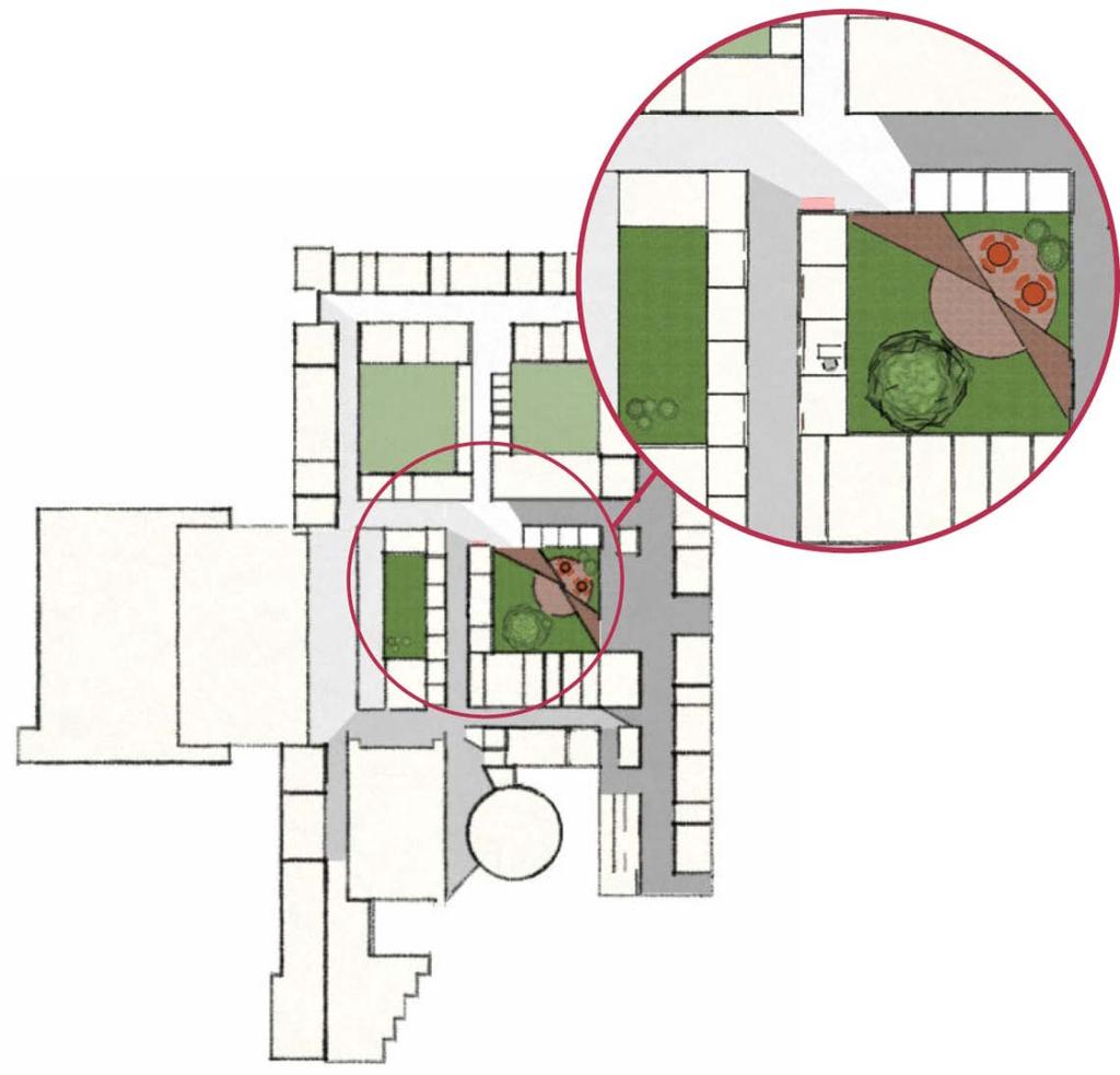 Transparens handlar om att fokusera på visuell åtkomst och på luft inomhus genom rumsliga proportioner och hur samspelet mellan inomhus och utomhus kan stärkas.