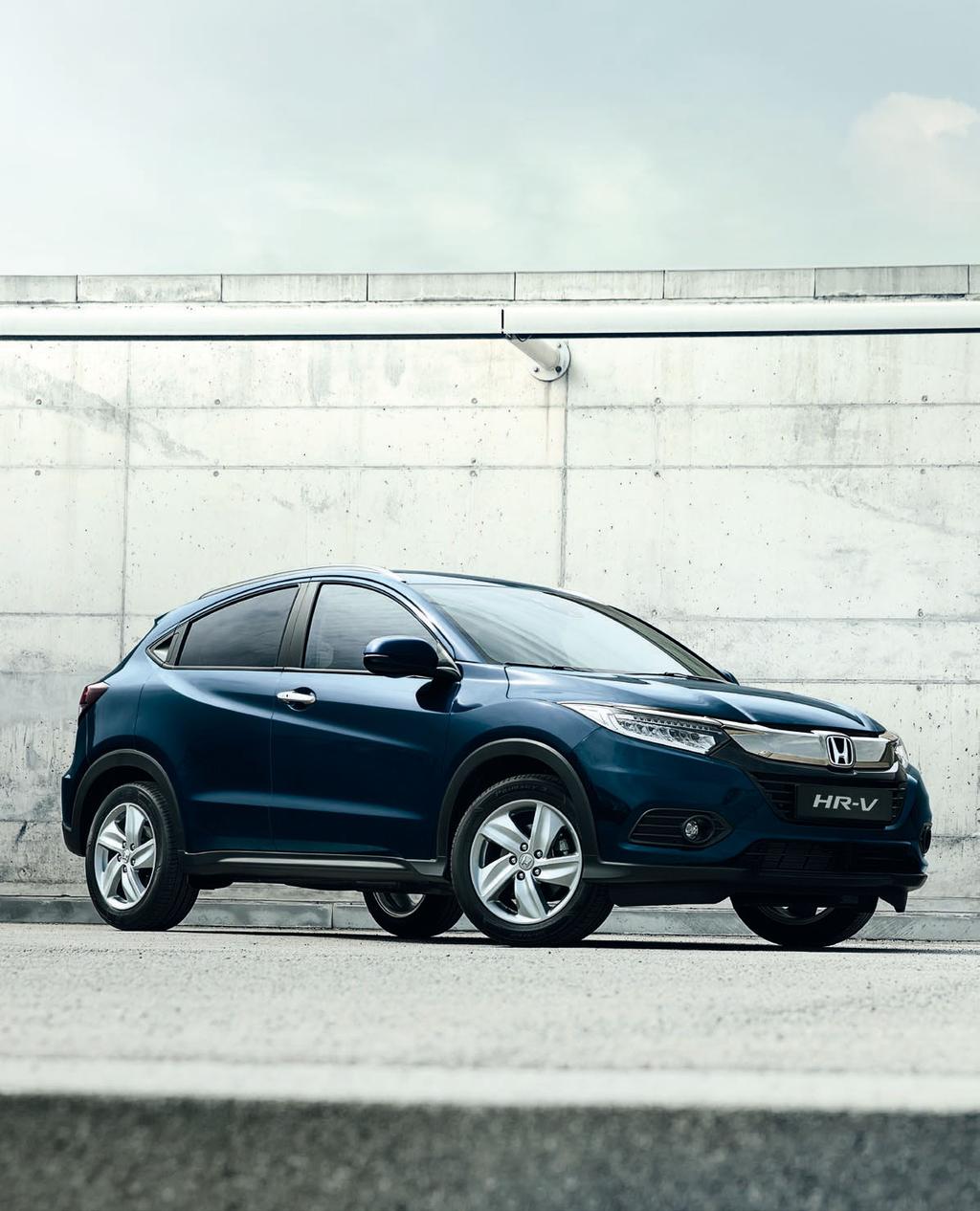 Modellen som visas är en HR-V 1,5 i-vtec
