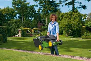 Specifikation R40EL R43EL R43ELV* Rekommenderad klippyta, m² 600 700 700 Klippbredd, cm 40 43 43 Klipphöjd, justering, mm 25 75 22 80 15 80 Behållarens volym, liter 44 55 55 Vikt, kg 22