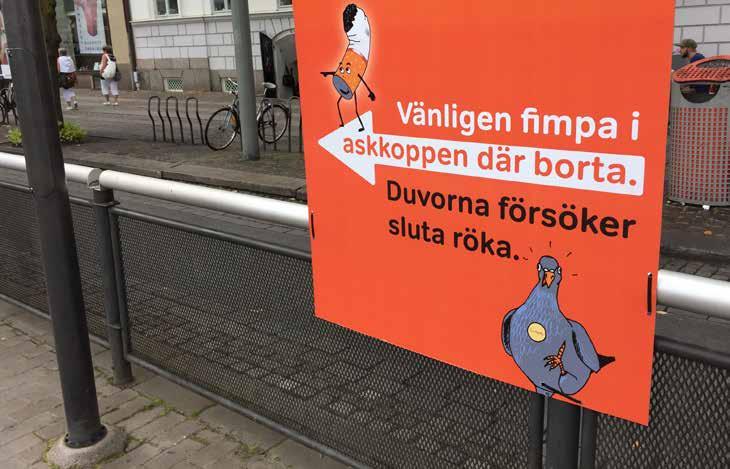 Hållbar ren stad Projektet arbetar för en renare och mer hållbar stad genom samordning, driftsutveckling och olika aktiviteter som uppmuntrar göteborgaren att minska nedskräpningen och agera mer