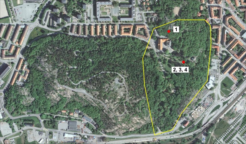 Keillers park Värde: 0 Det inventerade området utgörs av parkmiljöerna längs Rambergsvägen och skogen på bergryggen öster och söder om Rambergsskolan.