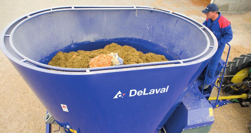 Feedtech TMR stabilizer - bevarar fodrets kvalitet DeLaval Sales AB Box 1, 17 1 Tumba Tel 08-550 9 00 e-post sverige.info@delaval.