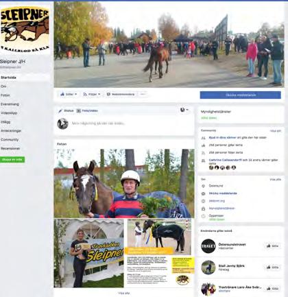Kom och bli medlem i SLEIPNER JÄMTLAND / HÄRJEDALEN Ditt medlemskap bidrar till att vi kan