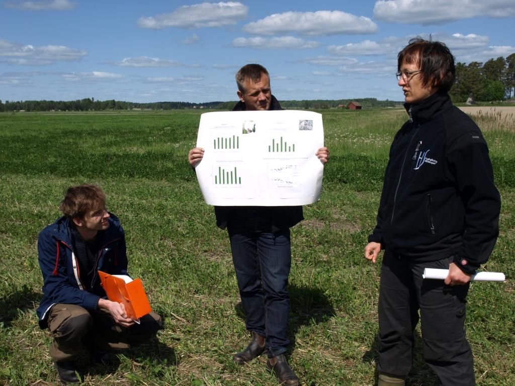 ekologi, SLU, Ann-Charlotte Wallenhammar och Eva Stoltz. Antal deltagare: ca 10 st.