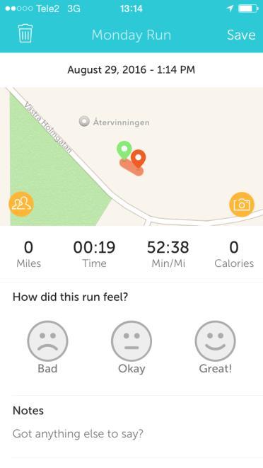 Workshop Tema 8: Arbetsmaterial PGSA-Cykeln Planera Agera Göra Studera Användbar teknik Appar Runkeeper Runkeeper används för att mäta b.la. avstånd och hastighet vid träning.