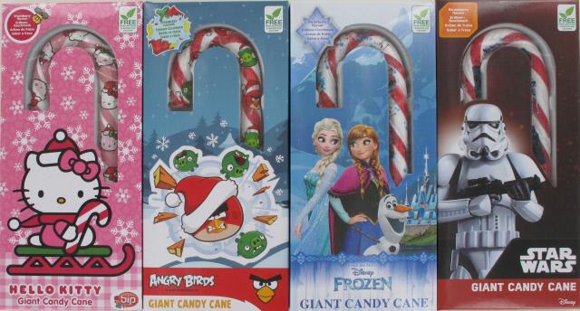 KLIPP37295-48 st Giant Candy Canes Star Wars 50 g KLIPP37297-48 st /st
