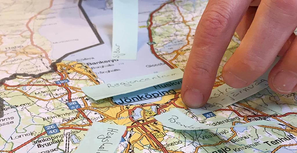 Strukturbilden ska tjäna som en inspiration och ledstjärna för kommande regional, delregional och kommunal planering. 2. HITTA GEMENSAMMA MÅL OCH RESURSER!