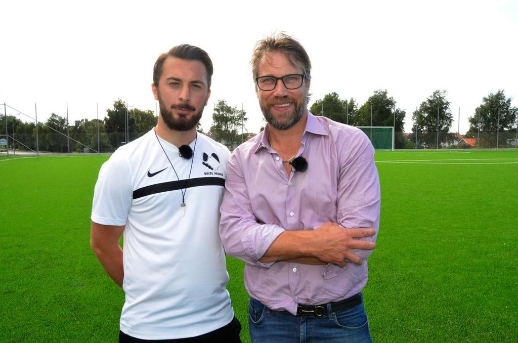 Adnan Bainca Unite People började som en fotbollsturnering och har nu vuxit ut till att omfatta erbjudande om meningsfull fritid och