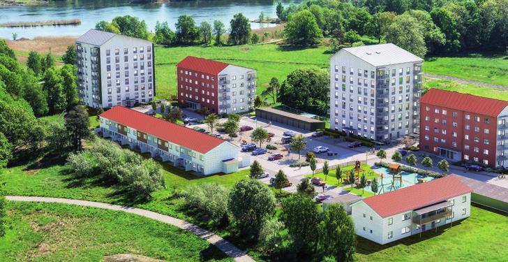 Landerivägen 1- Hus 5 Landerivägen 1- Hus 5 FAKTA Hustyp: Radhus Antal lägenheter: 10 Lägenhetstyper: rum och kök