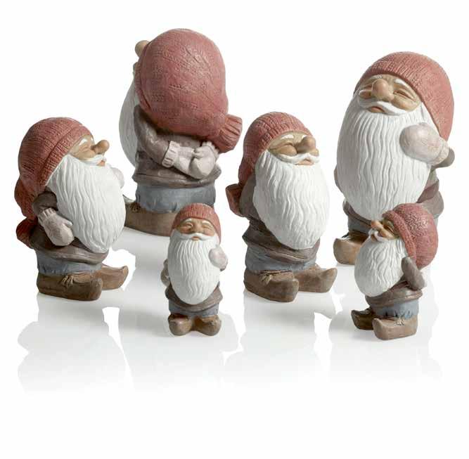 DESIGN STINA JARENSKOG DESIGN STINA JARENSKOG "Jag ville skapa en traditionell tomte som han beskrivs i sagorna. När jag blundar så är det precis som Ebbe den tomten ser ut.