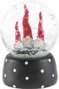 5,5-10cm Santa High Hat Family set H.5.5-10cm 7050-15 Luftballong Dekortomten Far & Mor H.