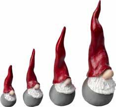 10 cm 7099-M 7083-M 7050-W1 Snökula Dekortomte 1 tomte H.
