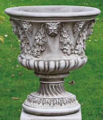 Urn H=57 cm D=52 cm