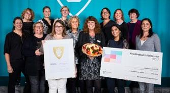 Årets pristagare vinnare av Kvalitetsutmärkelsen 2017