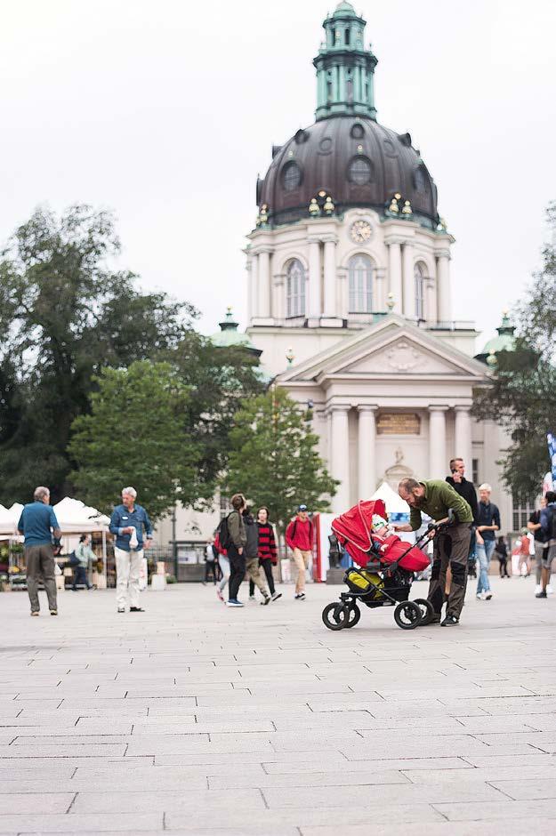 SAMBAND Torget vid Odenplan har fått en mer framträdande roll i samband med Citybanans öppnande.