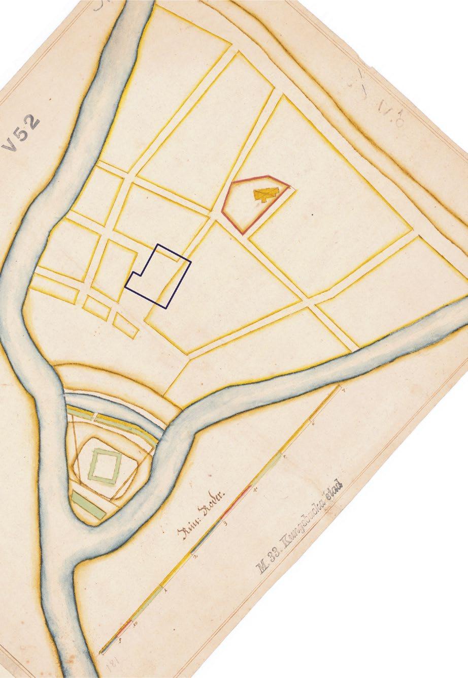 10 Kungsbacka gamla torg före stadsbranden 1846 Kv. Glädjen 7 9 100 m Figur 5.