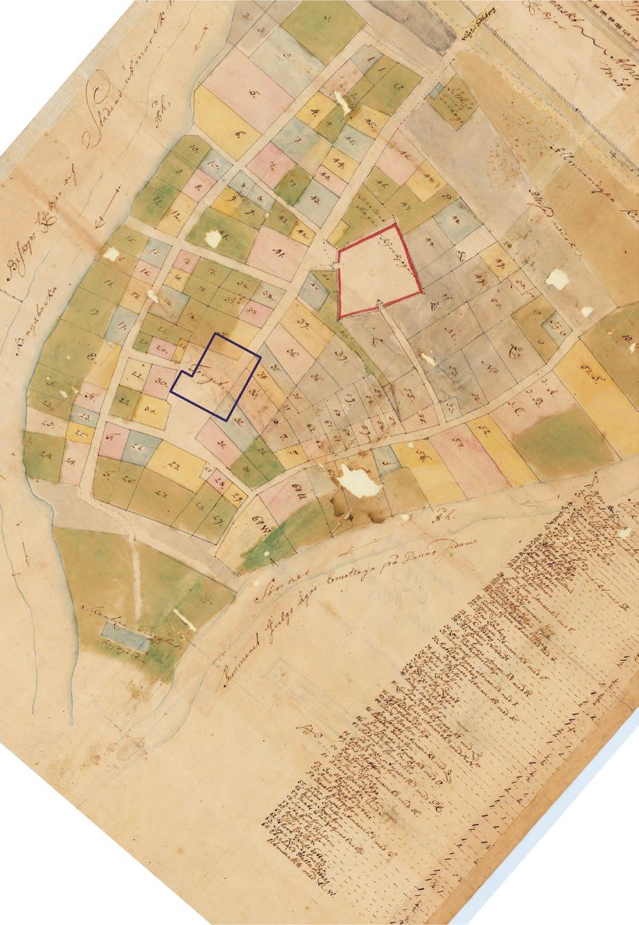 Kungsbacka gamla torg före stadsbranden 1846 11 Kv. Glädjen 7 9 100 m Figur 6.