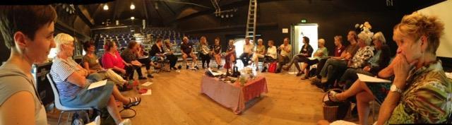 Rapport från kurs i Minnenas teater i Nykøbing Falster, Danmark september 2018 Inledning En kurs i Minnenas teater eller Erindringsteater, som det kallas på danska, anordnades den 17-20 september