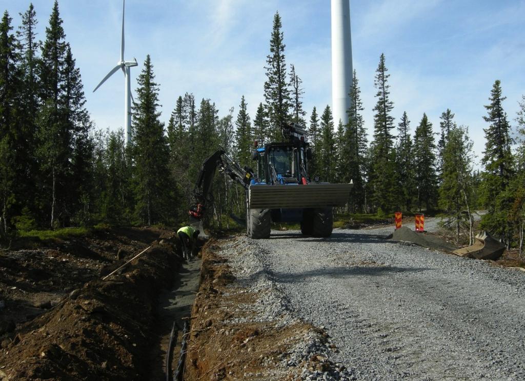 PROJEKTBESKRIVNING LUONGASTUNTURI 4/5 Elnät Hur anslutningen till elnätet kommer att se ut är under utredning.