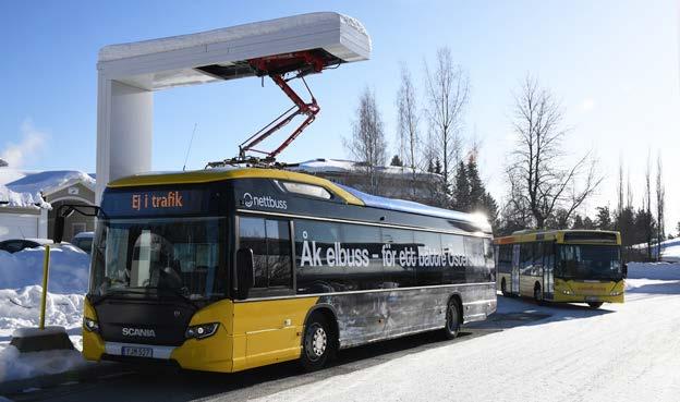 Elbusslinje Beviljats stöd till laddinfrastruktur för elbuss och tillgänglighetsanpassade hållplatser Linje: Brittsbo - Torvalla Två