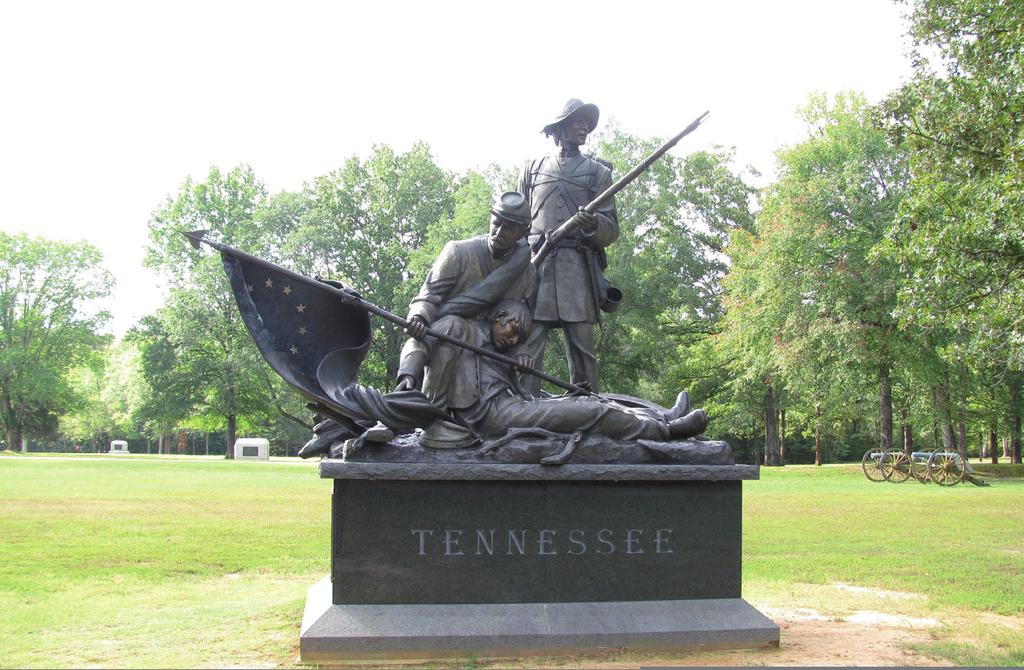 Gotland University Press 8 Bild 2. Monument över Tennessee vid Shiloh.