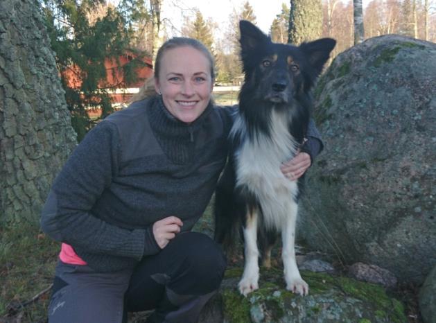 Jessica Mankovitz Hedsjö Eazy Working Champ - Champ Ras: border collie Ålder: 3 år Tävlar för: Tibro brukshundklubb Champ är grym på att växla mellan fokus och explosivitet, han har häftiga rörelser