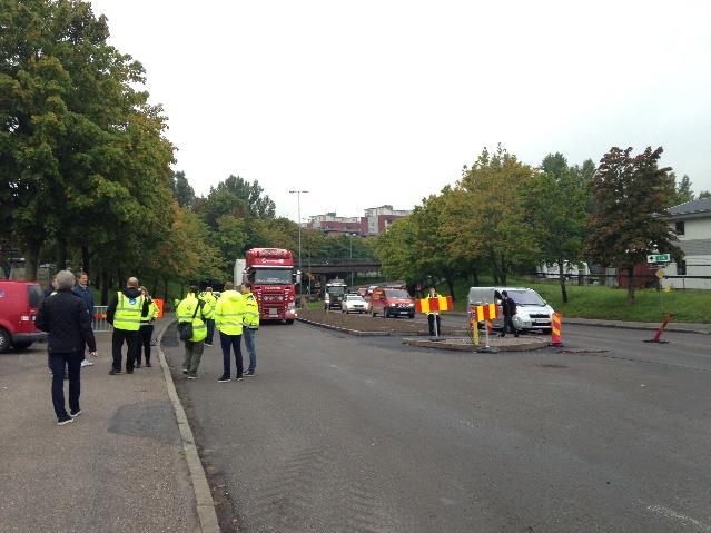 Media och pressmeddelanden Under året har 9 pressmeddelanden om aktuella trafiksäkerhetsprojekt och händelser skickats ut till länets massmedia.