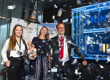 Aktier och ägare Brinovas B-aktie är noterad på Nasdaq Nordic Smallcap i sektorn Real estate.