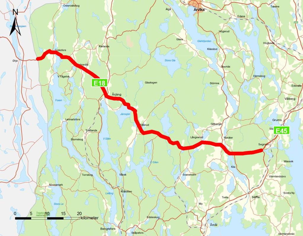 E18 Valnäs - Riksgränsen, VVA1807 1.