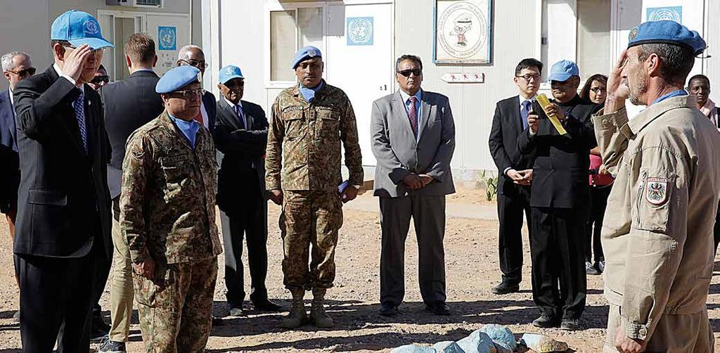 Sverige och EU sviker Västsahara I Bir Lehlu i Polisarios befriade områden ligger ett av Minursos team sites. FN-chefen Ban Ki-moon besökte platsen, innan han avgick 2016.