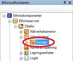 Ethiris Admin Admin Konfiguration för Ethiris Figur 2.159 En Videokodare nod i s trädvy. Videokodare popupmeny Högerklick på denna nod öppnar en meny. Figur 2.160 Popupmeny för en Videokodarnod.