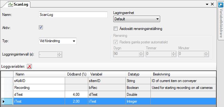 Admin Konfiguration för Ethiris Ethiris Admin Figur 2.296 En Loggenhet nod i s trädvy. Loggenhet popupmeny Högerklick på denna nod öppnar en meny. Figur 2.297 Popupmenyn för en Loggenhet nod.