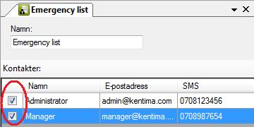 Admin Konfiguration för Ethiris Ethiris Admin Kontaktlista popupmeny Högerklick på denna nod öppnar en meny. Figur 2.321 Popupmenyn för en Kontaktlista nod.