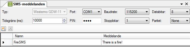 Ethiris Admin Admin Konfiguration för Ethiris Figur 2.330 Noden SMSs i s trädvy. SMS-meddelanden popupmeny Högerklick på denna nod öppnar en meny. Figur 2.331 Popupmenyn för noden SMS-meddelanden.