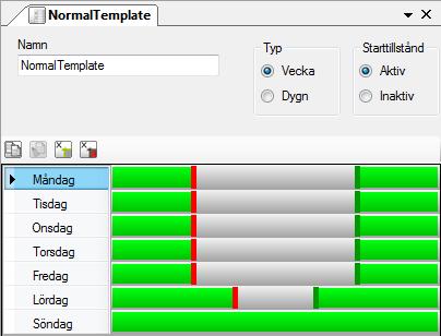 Admin Konfiguration för Ethiris Ethiris Admin Figur 2.344 Popupmenyn för en Mall nod. Radera raderar mallen från serverns konfiguration.