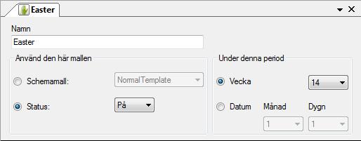 Admin Konfiguration för Ethiris Ethiris Admin Avvikelse panel Dubbelklick på en Avvikelse nod i trädvyn öppnar en panel för avvikelsen. Figur 2.372 Panelen Avvikelse.