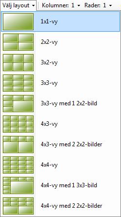 Ethiris Admin Admin Konfiguration för Ethiris Layout popupmeny Det finns ingen popupmeny för en Layout nod. Layout panel Dubbelklick på en Layout nod i trädvyn öppnar tillhörande panel. Figur 2.