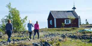 Boka skärgårdsvistelsen på: @ www.lulea.se/skargard Kapellet på Brändöskär. Brändöskärs fiskeläge.