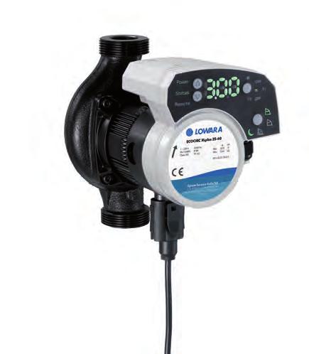ett effektivt, energisnålt och ekonomiskt inneklimat, med högeffektiv ECM-motor och hydrauldel.