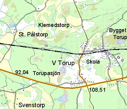 2. Lantmannagatan - anpassas 4. Gångfålla - slopas Ny planskildhet 5.