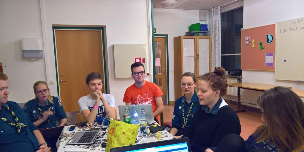 Södra Skåne Scoutdistrikts årsstämma 25 oktober Till årets stämma i Södra Skånes scoutdistrikt hade vi förmånen att kunna skicka en stor delegation då det även var förövning för de Utmanare som sedan