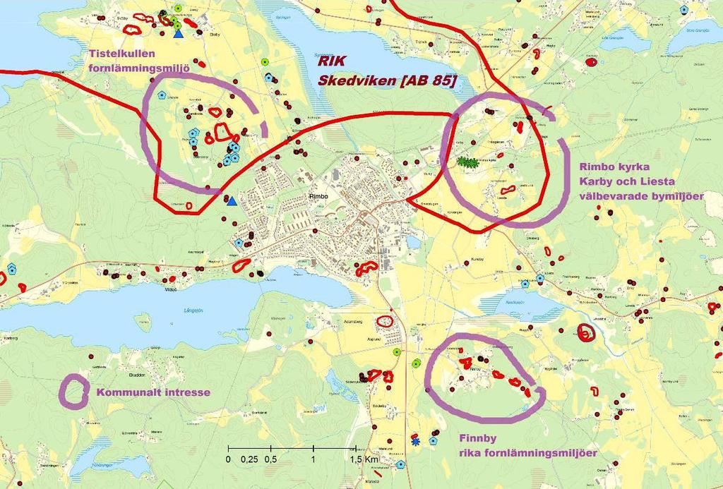 Dalgången vid Gottröra framhålls som ett viktigt kommunikationsstråk med bebyggelse som har förhistoriskt ursprung.