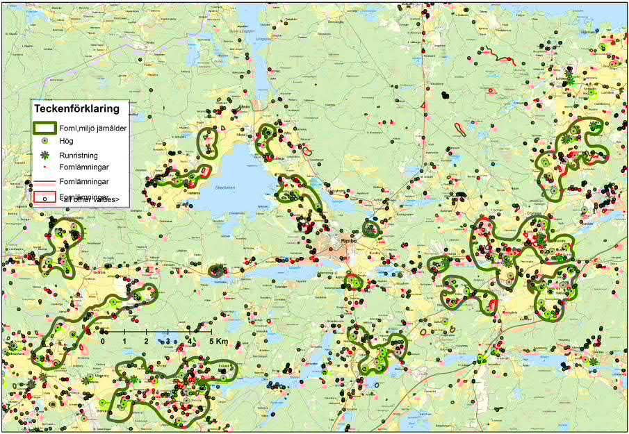 finns flera olyckor med rådjur registrerade i databasen. Strax efter den röda brandbilen i Vallbyberg och fram till Rösa trafikplats sker olyckor med vildsvin, rådjur och älg. 4.5.