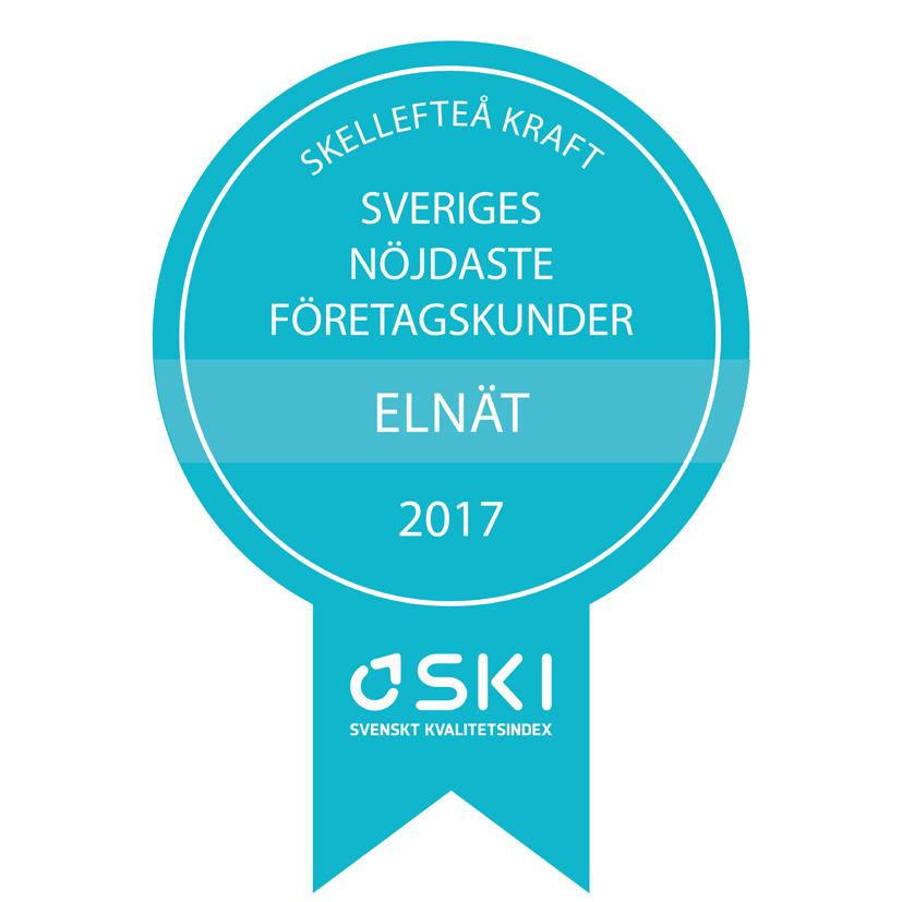 SKI Kundnöjdhet Fjärrvärme privatmarknaden 2017 SKI Kundnöjdhet Fjärrvärme företagsmarknaden 2017 Nöjdhet mäts på en skala