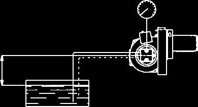 19 60 100 Enrörssystem Höjd Ledningsdiameter H ø4 mm ø5 mm ø6 mm m m m m Vid underliggande tank rekommenderas ej enrörssystem Tvårörssystem Höjd Ledningsdiameter H ø6 mm ø8 mm ø10 mm m m m m 0 17 53
