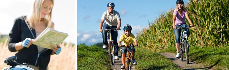 Klassificering av cykelleder för rekreation och turism Förutom positiva effekter för hälsan och