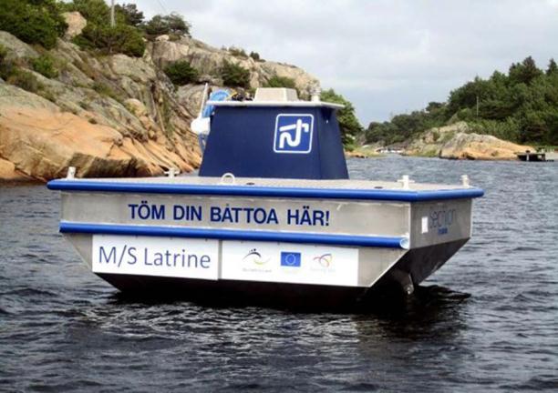 bil tömningsstation för båtavlopp att utplacera strategiskt i området nära de två marina nationalparkerna Ytre Hvaler & Kosterhavet.